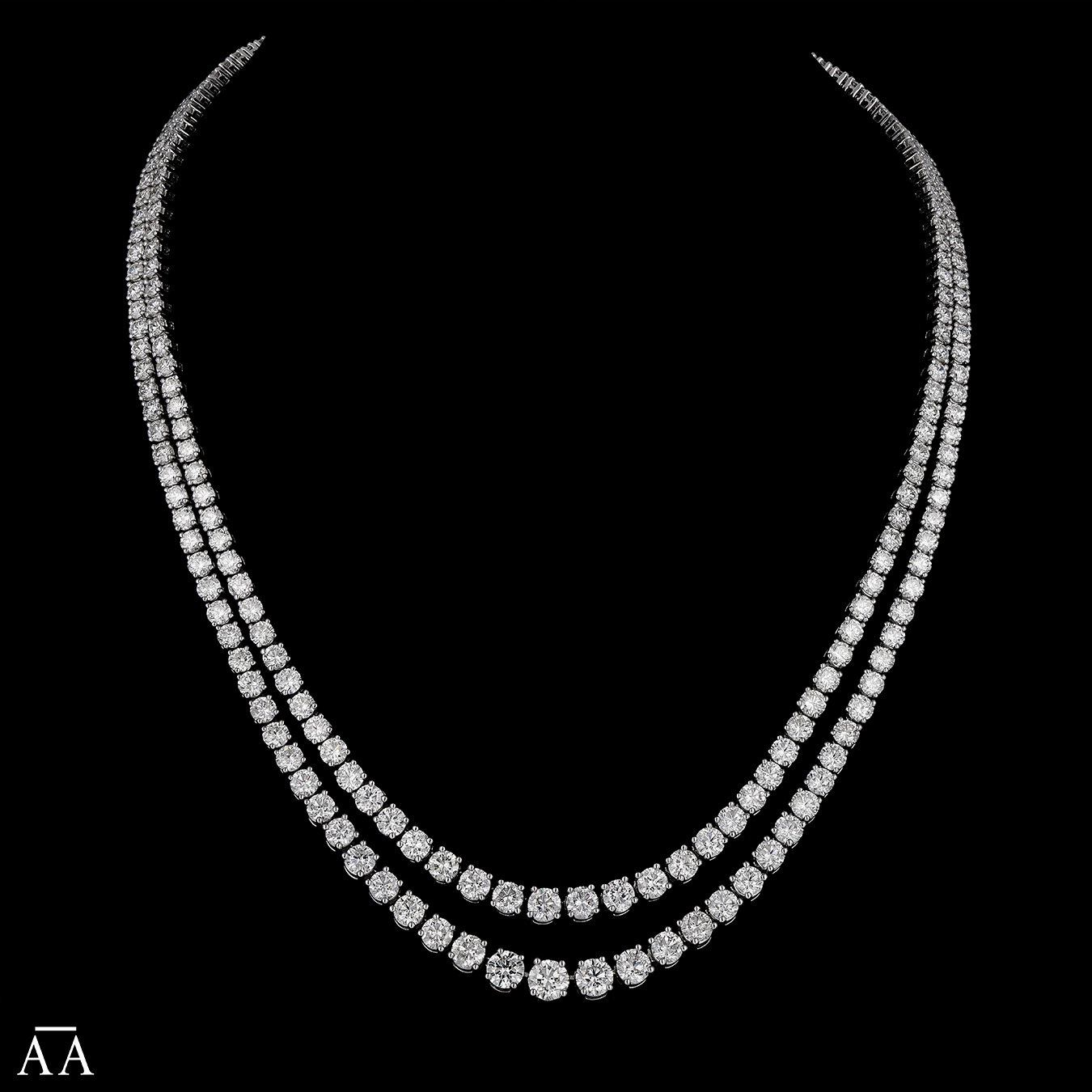 Dimond Solitaire Necklace