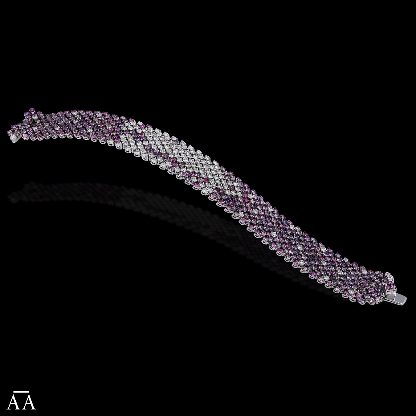 Diamond Sapphire Bracelet