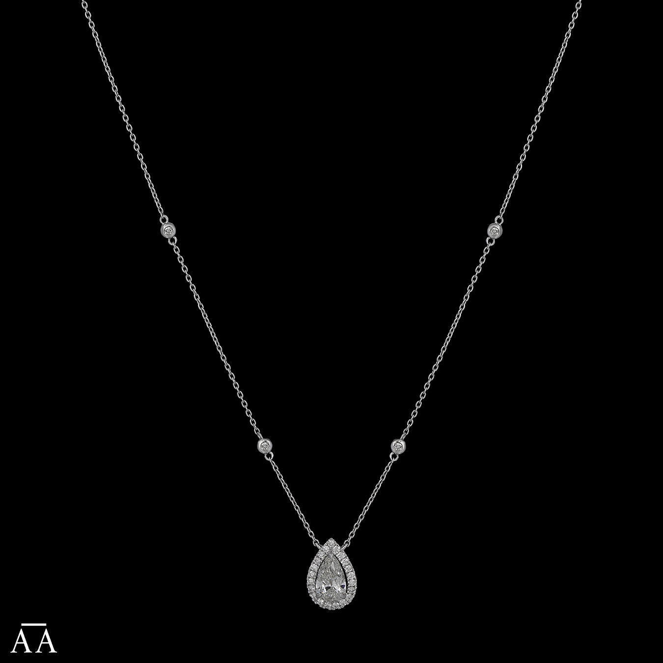 Diamond Solitaire Necklace