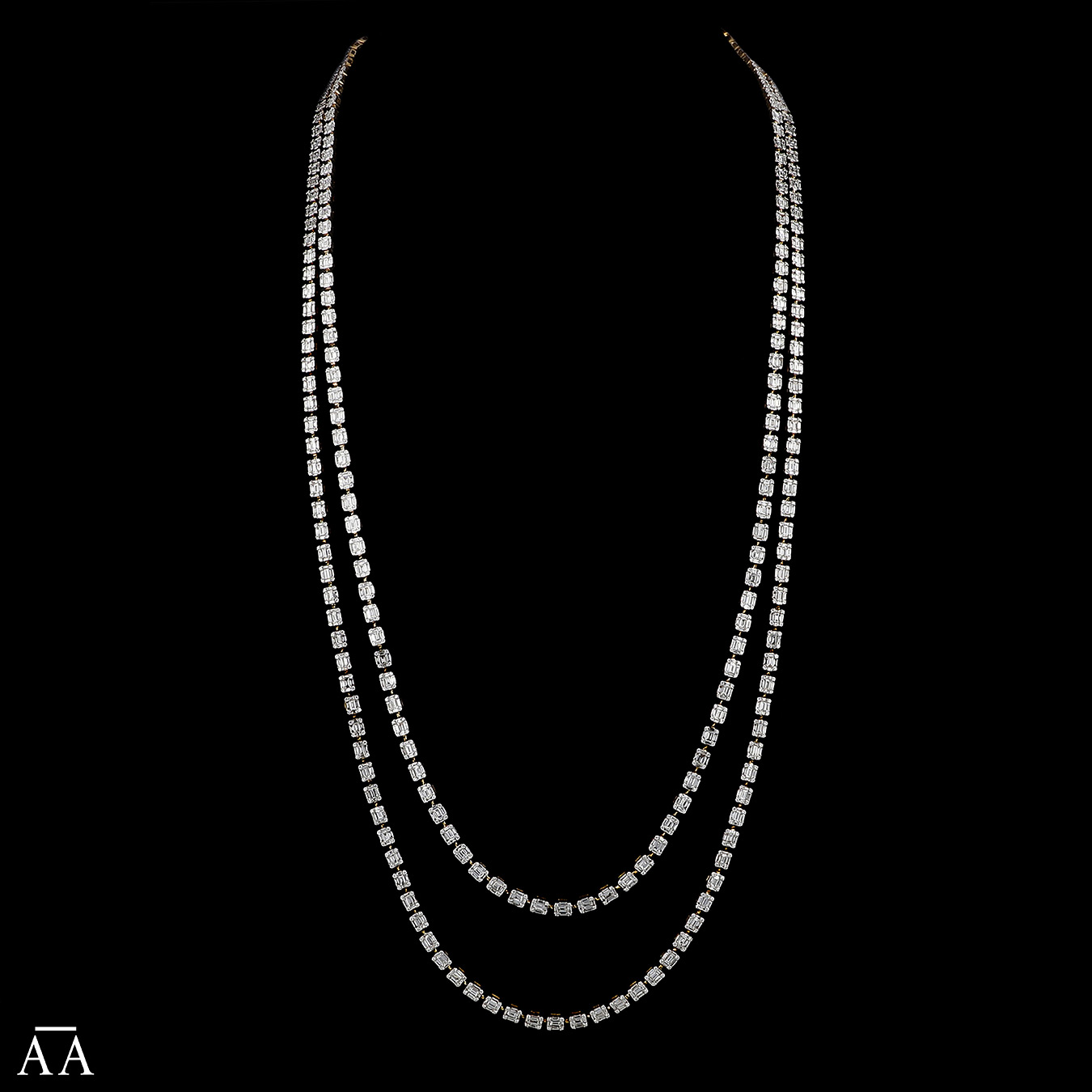 Diamond Necklace (Set Of Two)
