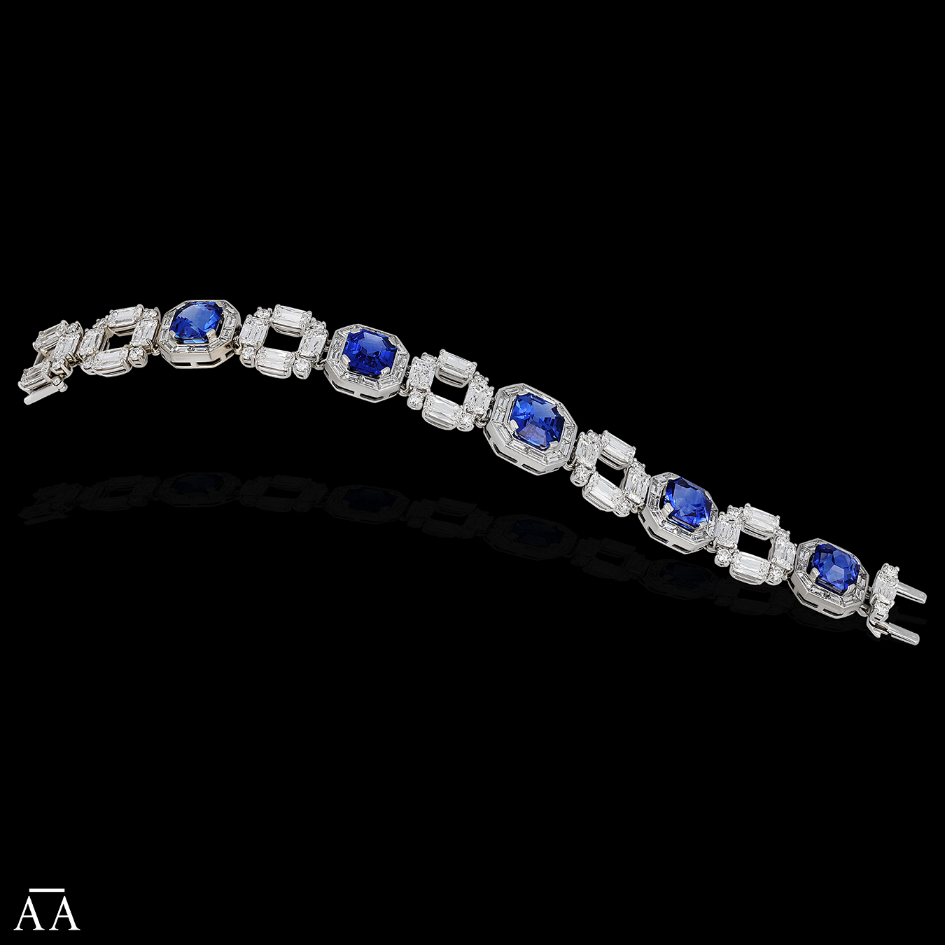 ASHOKA Cube Sapphire Bracelet